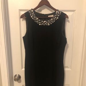 Calvin Klein black cocktail dress, size 12